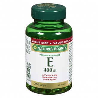 Nature's Bounty Vitamin E, 400IU - 200 Softgels